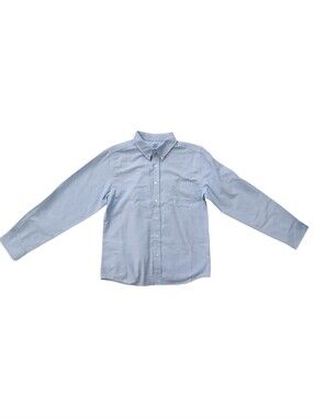 George Boys Light Blue Long Sleeve Button-Up Shirt